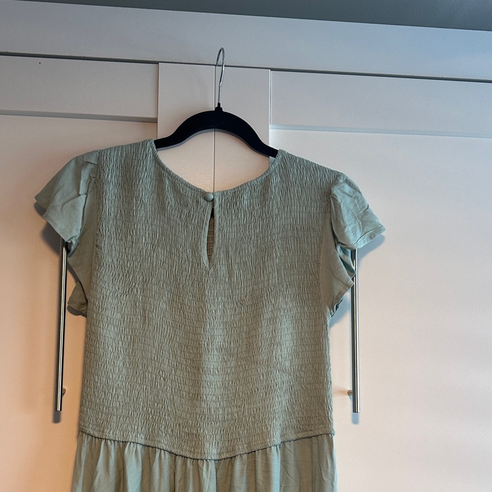 Zesica Mint Green Ruffle Sleeve Dress, brand new! - Picture 5 of 6